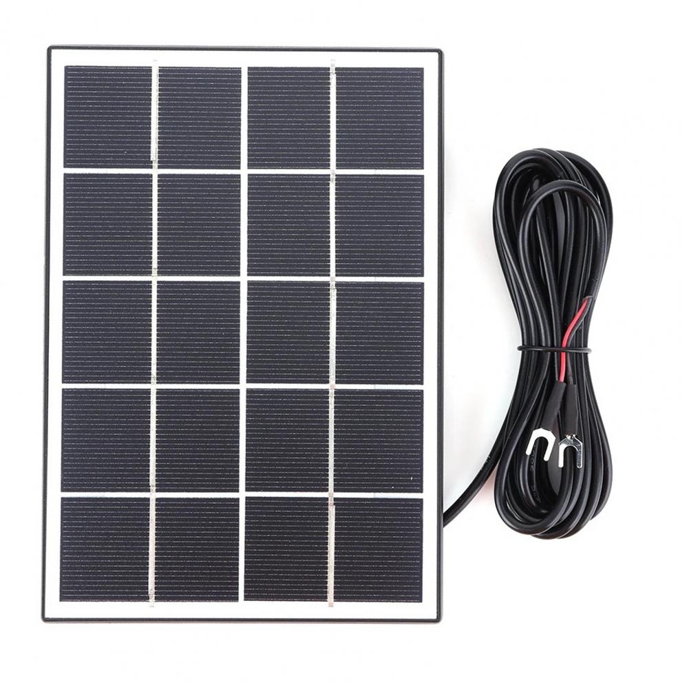 Solar Emergency Charger - Pengisi Daya Surya Berbentuk U 3.3w