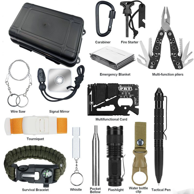Fishing Kit Compact - Perlengkapan Darurat Tahan Benturan Ringkas Portabel