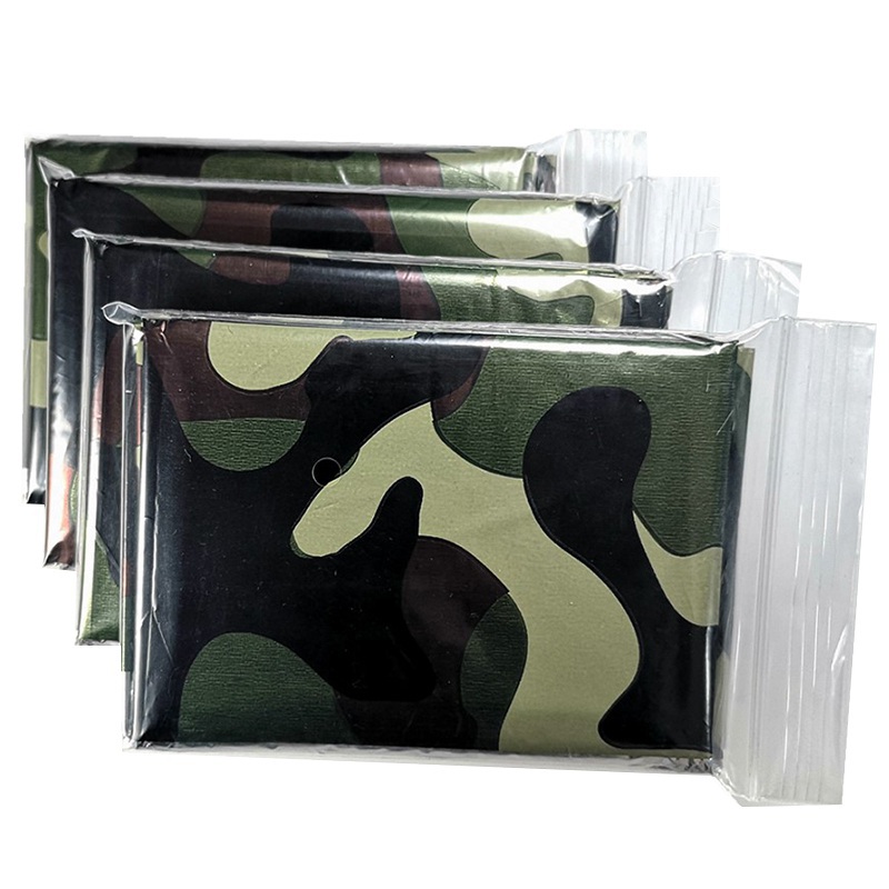 Emergency Poncho Rain - Selimut Kemah ponco portabel, 1 buah