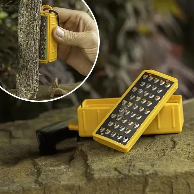 Fire Starting Kit - Alat Pemantik Api Kartu Pembesar Luar