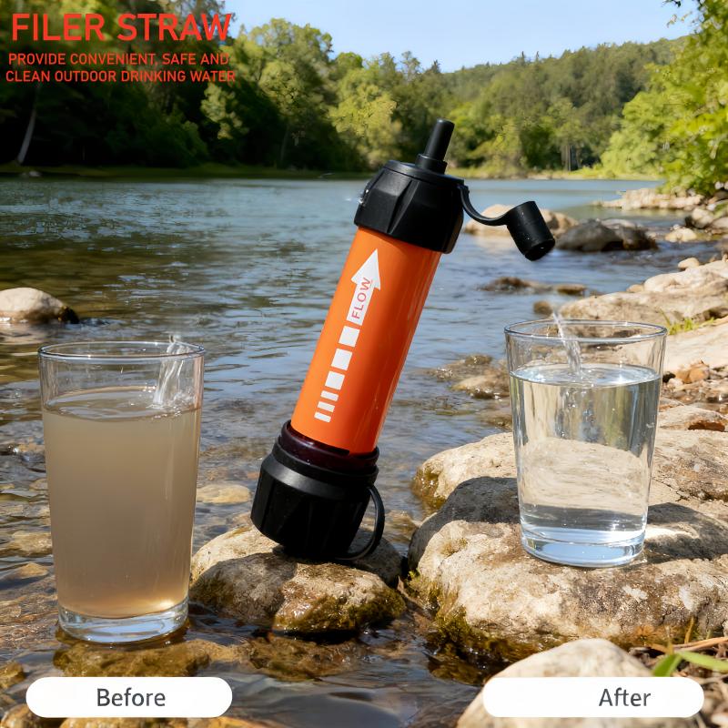 Water Purification Straw - Penjernih Air Portabel Darurat untuk Mendaki
