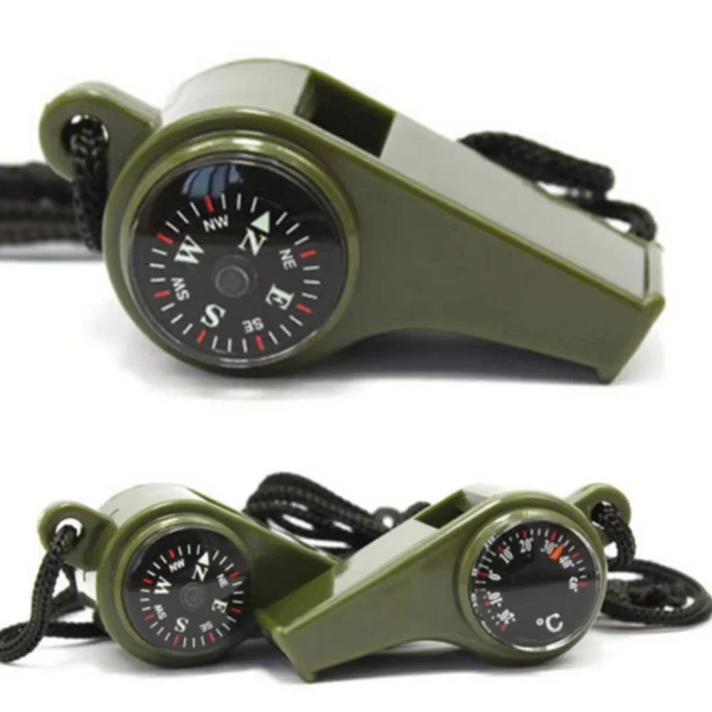 Fire Starting Kit - Peluit Darurat Luar Ruangan 3in1 dengan