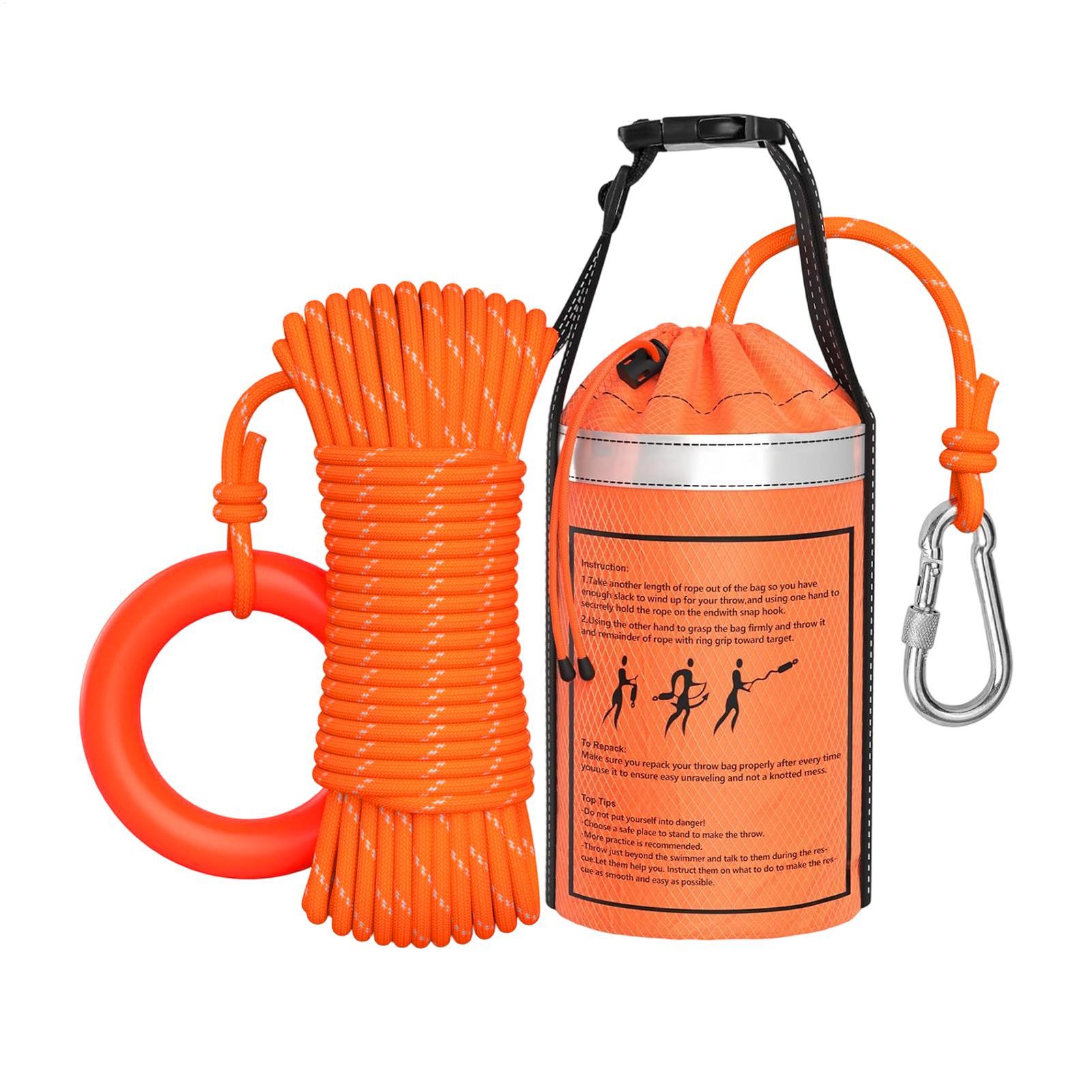 Rescue Rope Throw - Tas Lempar Penyelamat Air Dengan Tali,