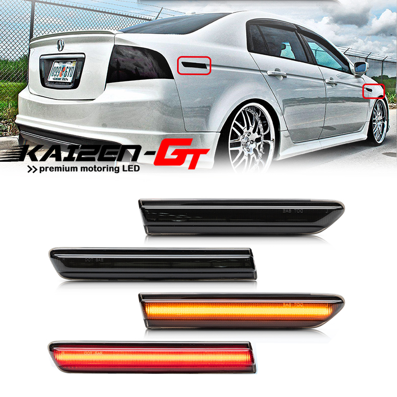 Signal Flare Kit - Lampu Sein LED Amber Depan /