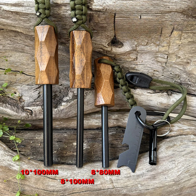 Magnesium Fire Starter - Pemantik Api Flint Outdoor Baru dengan