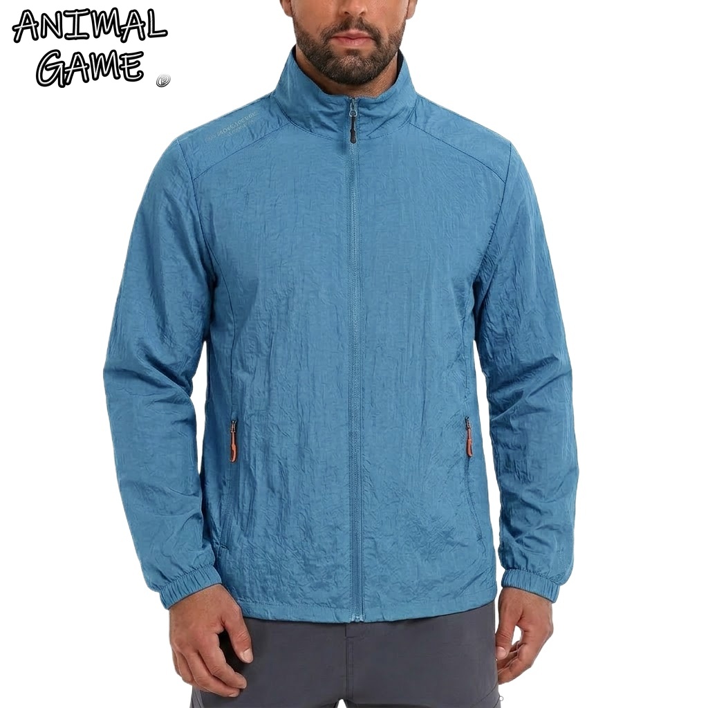 Fishing Kit Compact - Jaket Pelindung Sinar Matahari UPF50+ Pria,