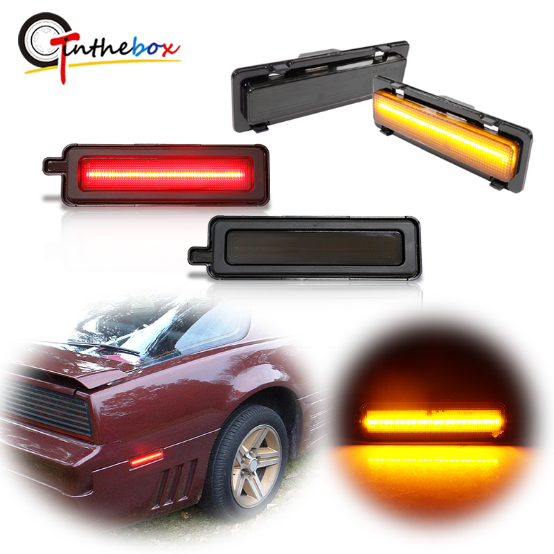 Signal Flare Kit - Lampu indikator penanda samping LED, Bumper