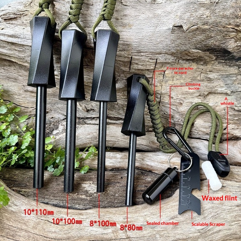 Magnesium Fire Starter - Pemantik Api Magnesium Bear Grylls, Tongkat