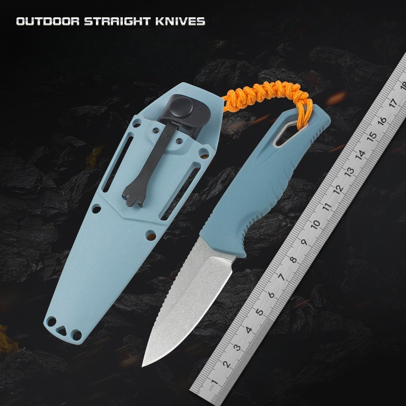 Bushcraft Knife Fixed - Pisau Lipat Kecil Luar Ruangan Baru
