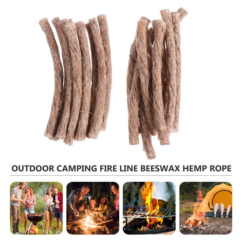 Fire Starting Kit - 10 buah sumbu bertahan hidup kabel