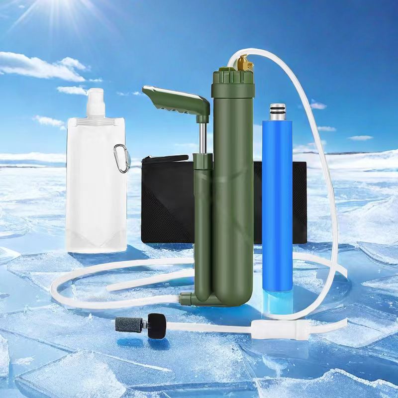 Water Purification Straw - Filterwell pompa tangan portabel, Filter pemurni