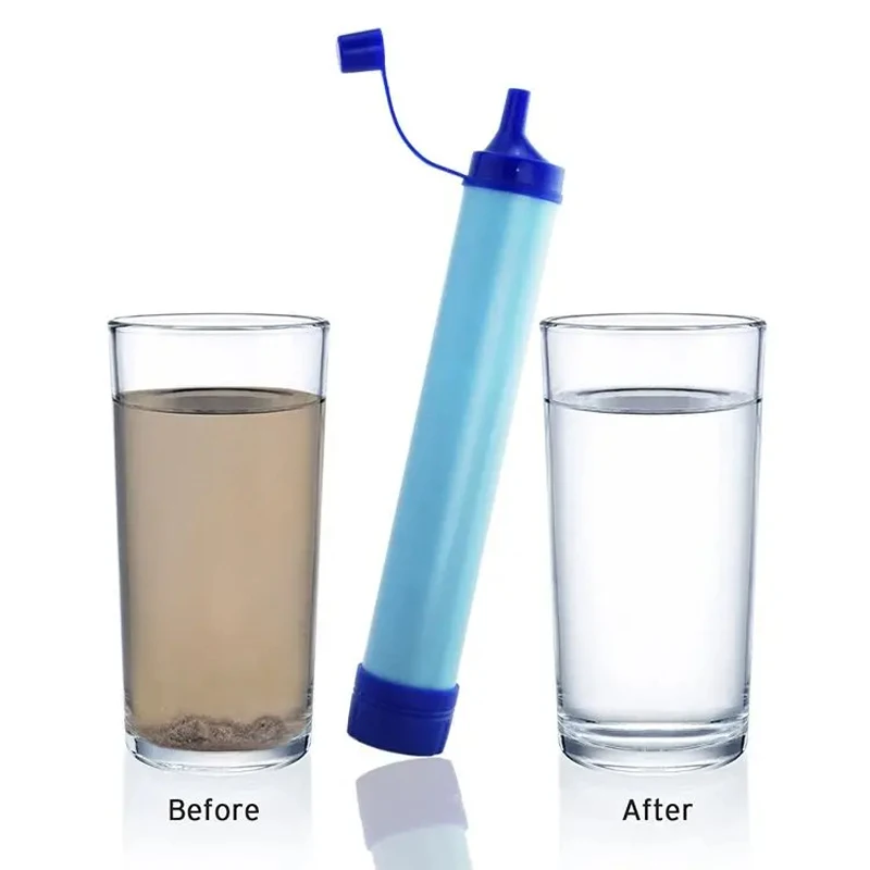 Water Purification Straw - 1 Buah Filter Air Mini Luar