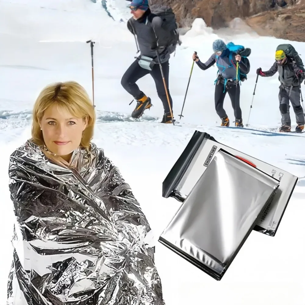 Survival Blanket Reflective - Selimut Darurat YITAPE, Selimut Termal Tahan