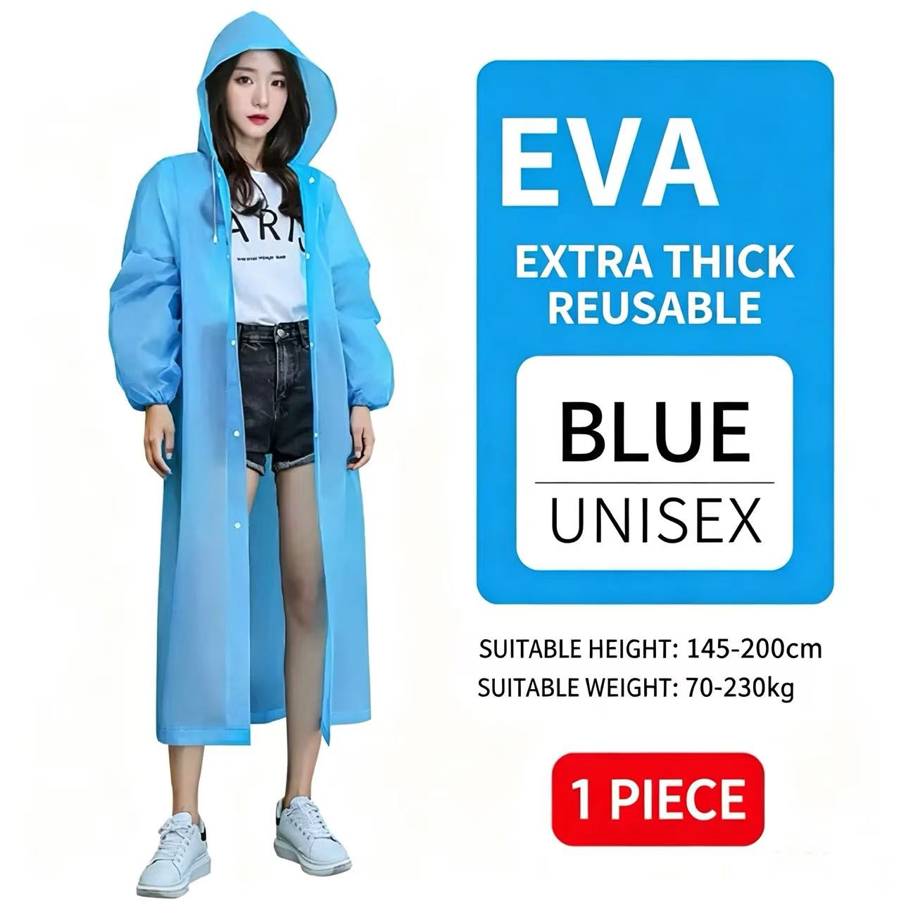 Emergency Poncho Rain - 10 Buah Penutup Sepatu Hujan PE