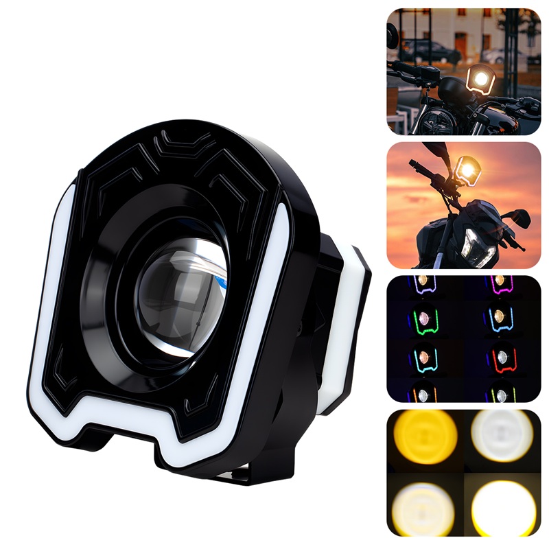 Sos Light Strobe - Lampu Sorot LED Sepeda Motor 4