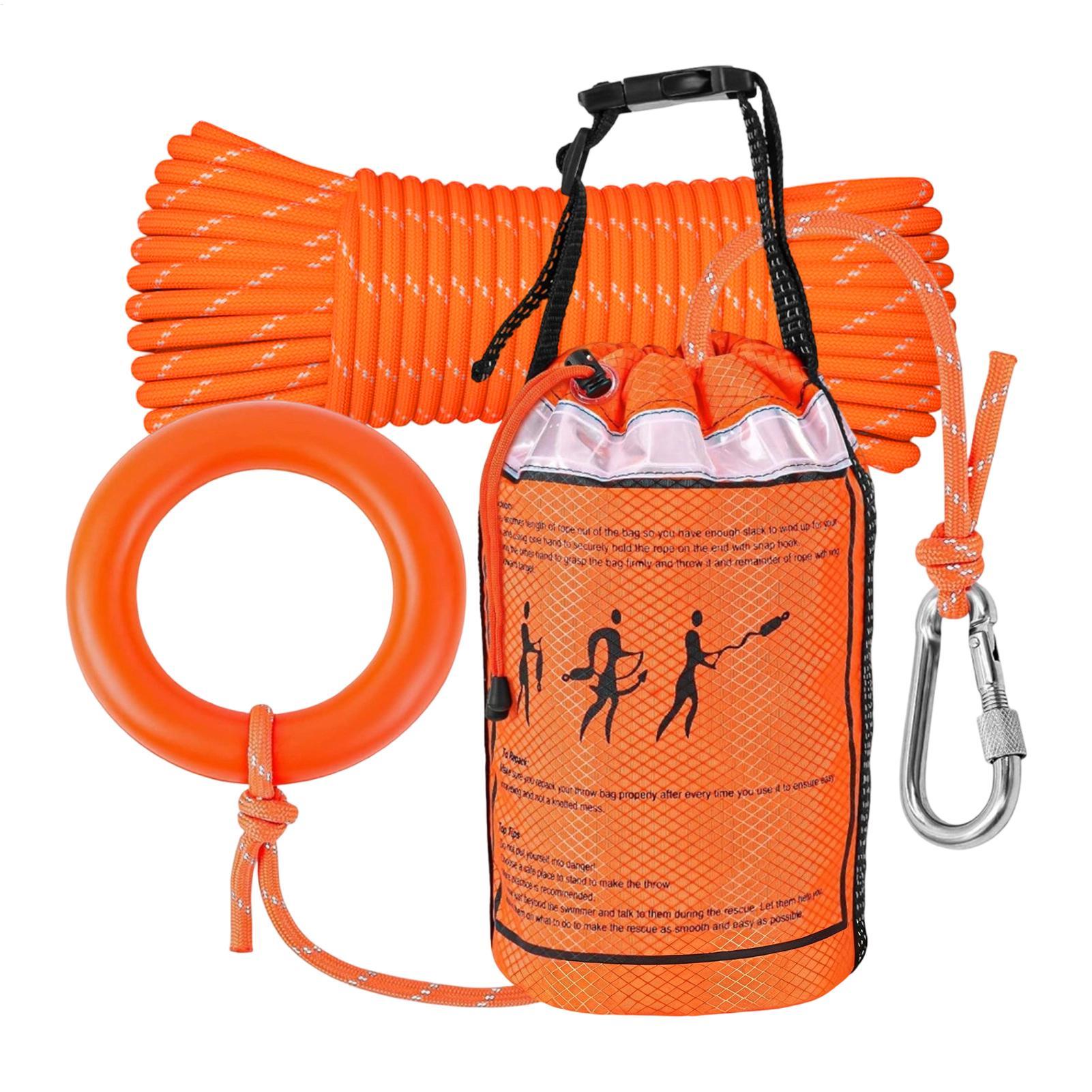 Rescue Rope Throw - 15 Kit Tas Pelampung Penyelamat Terapung