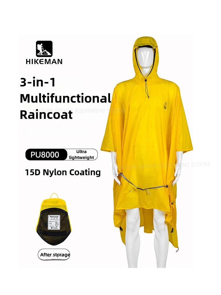 Emergency Poncho Rain - Jas Hujan 15D/210T Penutup Ponco Hujan