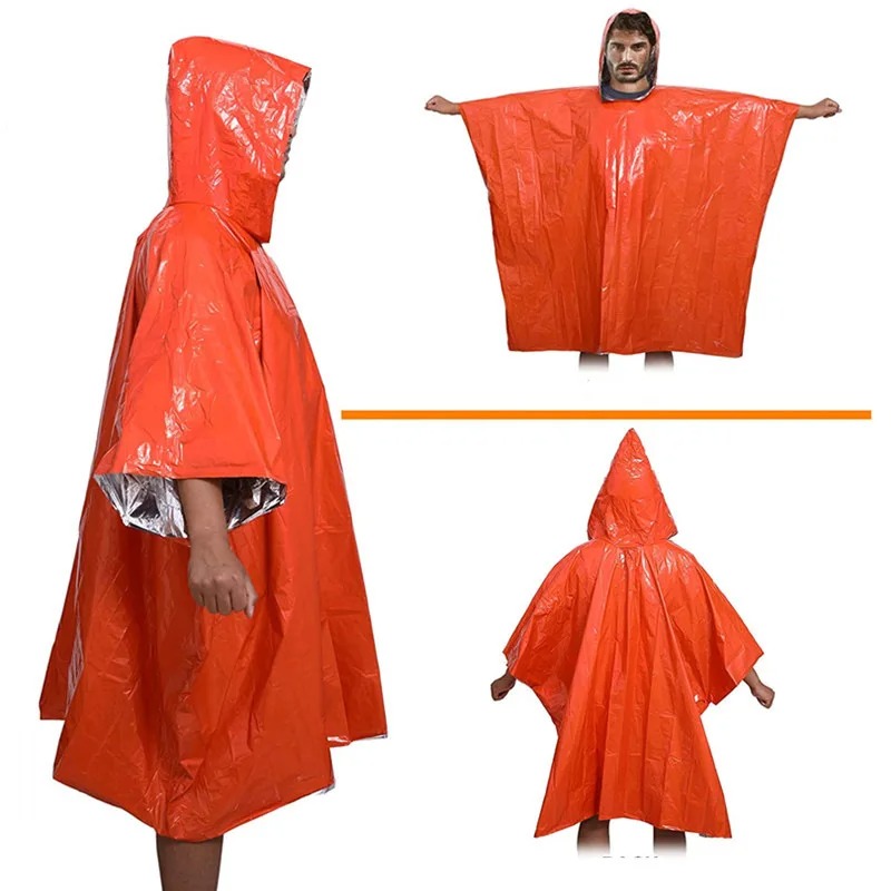 Jas Hujan Berkemah Tahan Air D - Survival Blanket Reflective ulasan dan harga