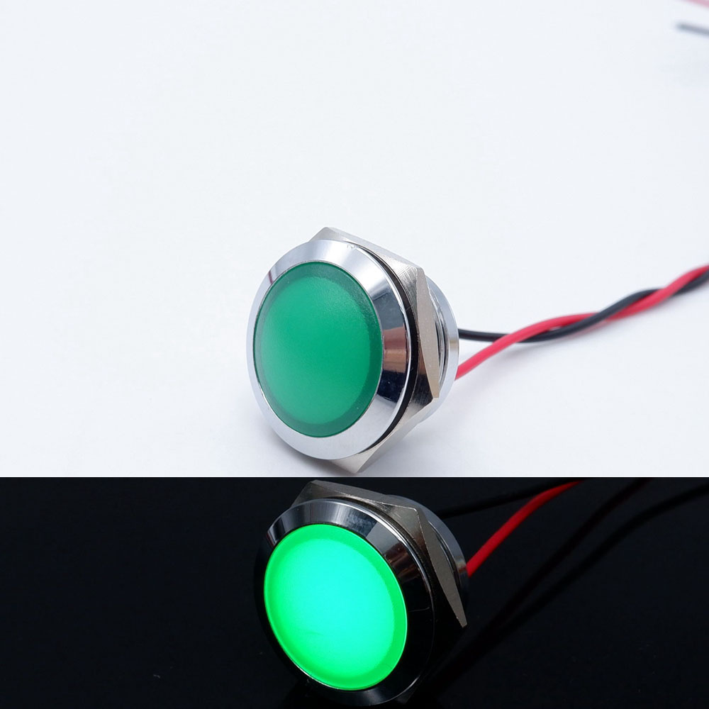 Lampu indikator LED logam, dud - Signal Panel Orange ulasan dan harga
