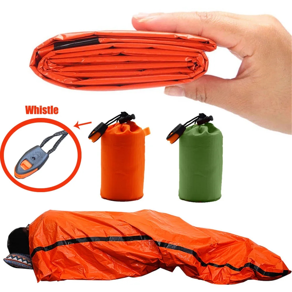 Kantong tidur darurat portabel - Bivy Bag Emergency ulasan dan harga
