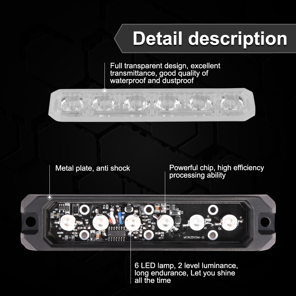 Bogrand lampu sorot Led mobil, - Sos Light Strobe ulasan dan harga