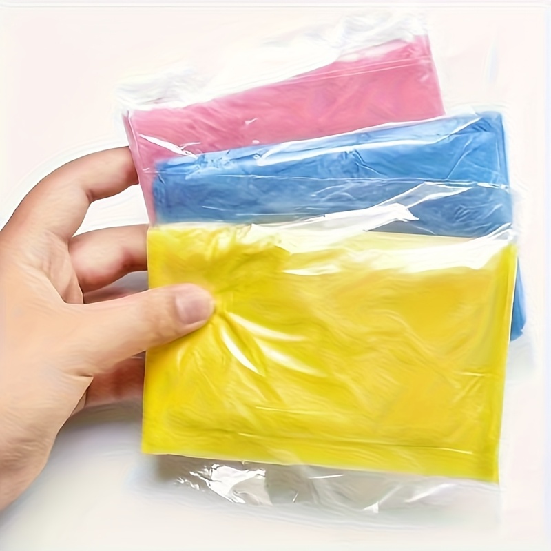 5/10 Buah Jas Hujan Tahan Air  - Emergency Poncho Rain ulasan dan harga