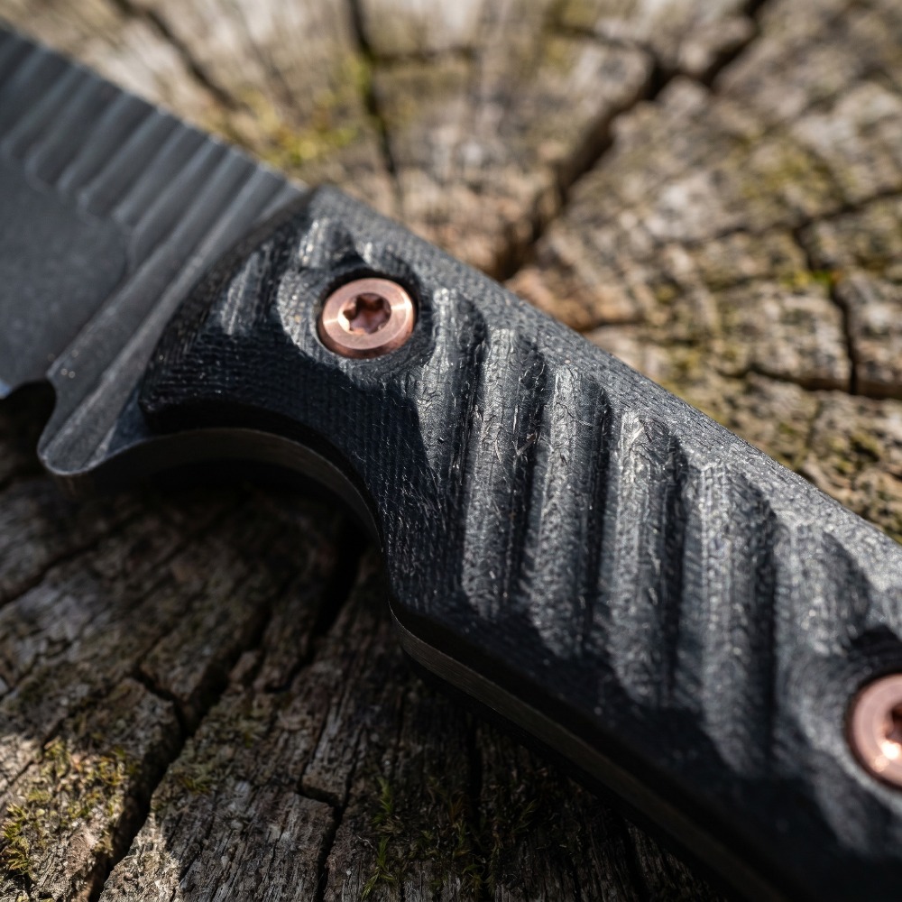 Pisau Bushcraft Full Tang Bila - Bushcraft Knife Fixed ulasan dan harga