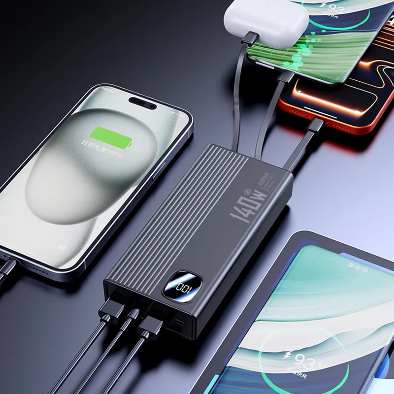Lenovo 140W 200000mAh 4 in1 Ka - Solar Emergency Charger ulasan dan harga