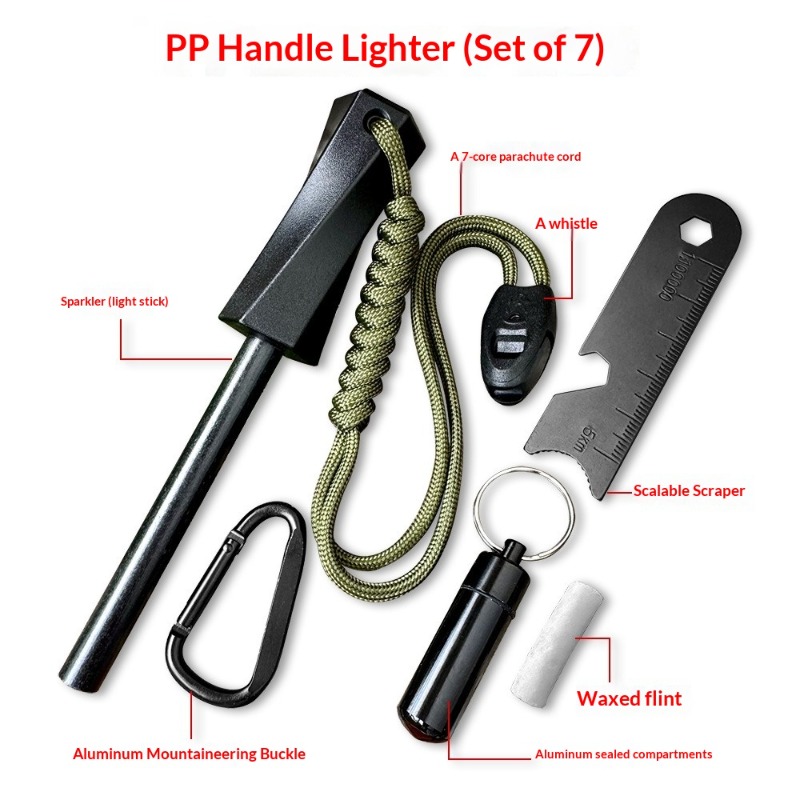 Pemantik Api Magnesium Bear Gr - Magnesium Fire Starter ulasan dan harga