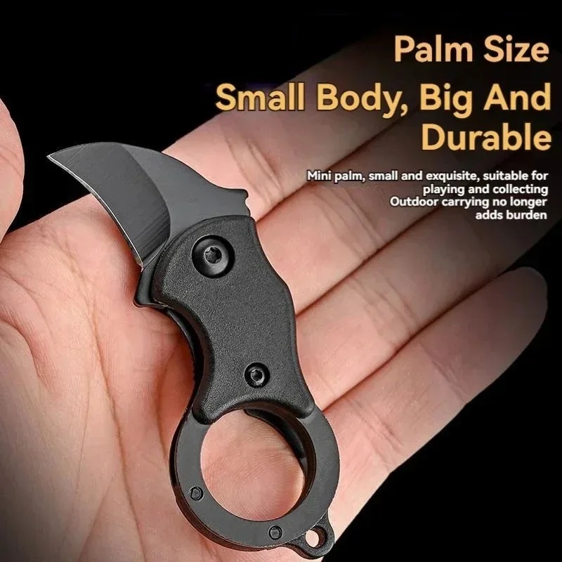 Pisau Saku Gantungan Kunci Min - Bushcraft Knife Fixed ulasan dan harga