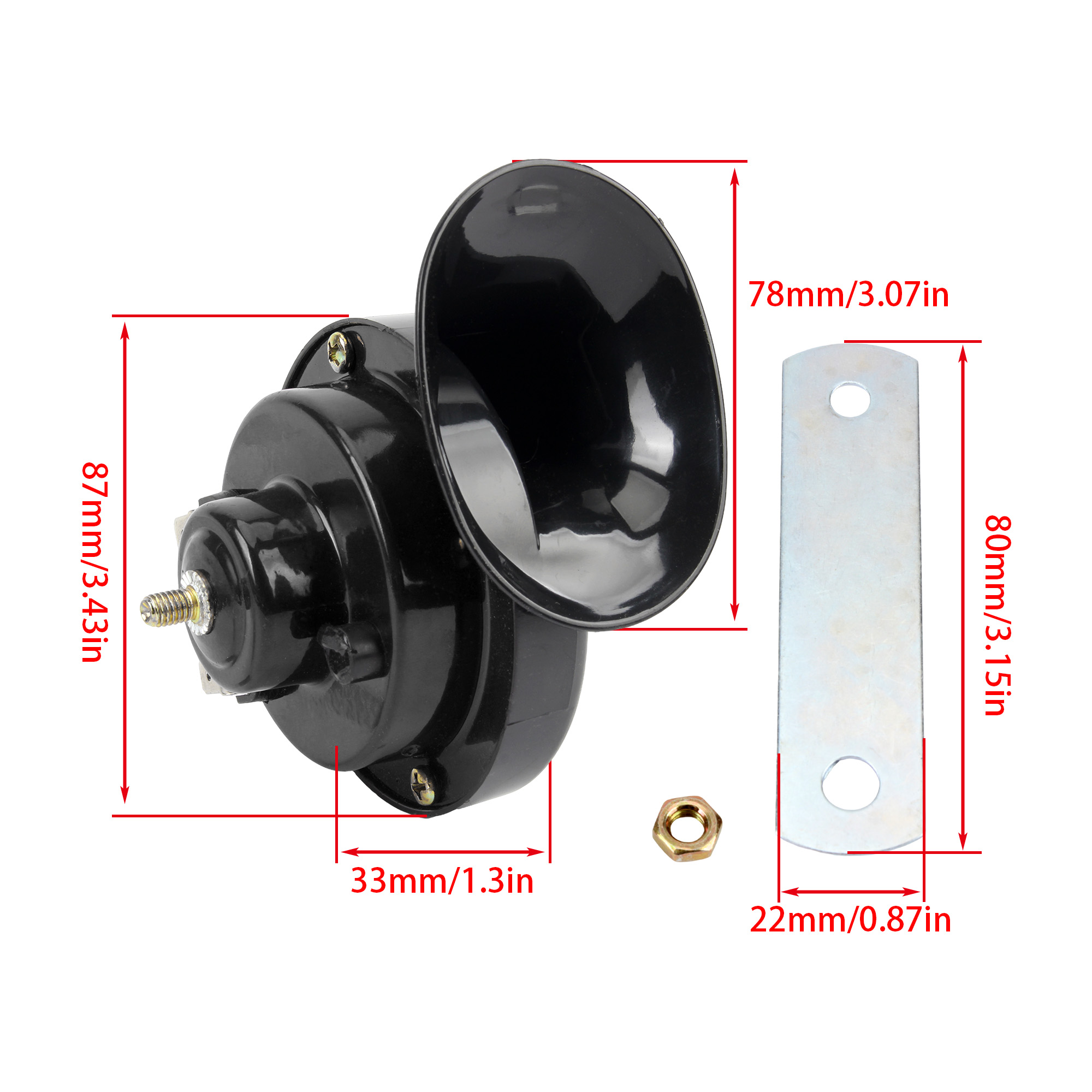 12V 24V Klakson Terompet Unive - Emergency Whistle Loud ulasan dan harga