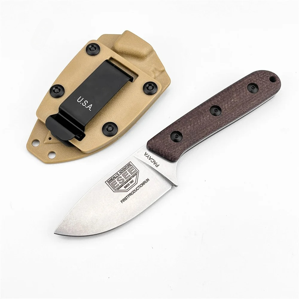 Pisau Survival Outdoor Bilah T - Bushcraft Knife Fixed ulasan dan harga