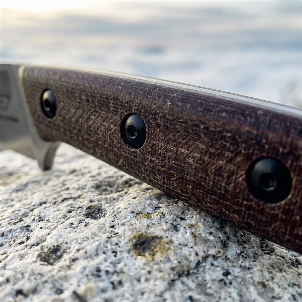 Pisau Survival Outdoor Bilah T - Bushcraft Knife Fixed ulasan dan harga