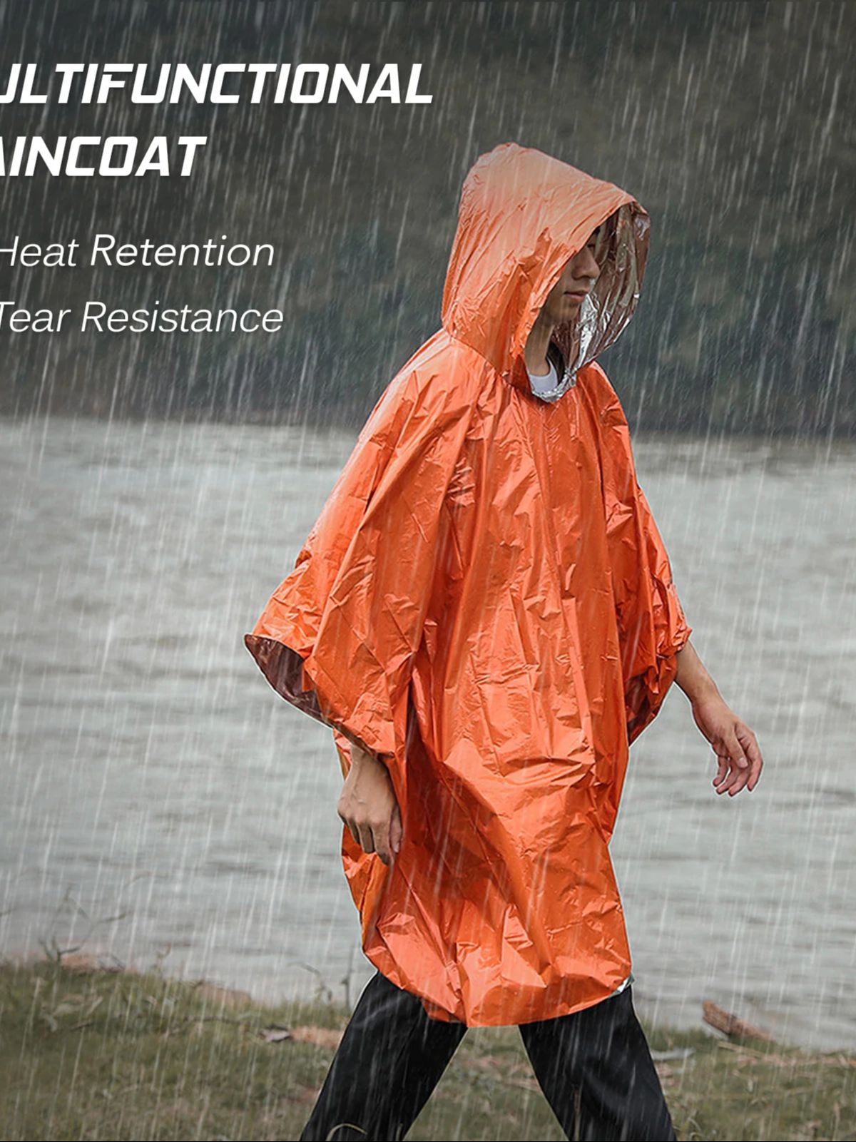Ponco Darurat Termal 3-in-1 |  - Emergency Poncho Rain ulasan dan harga