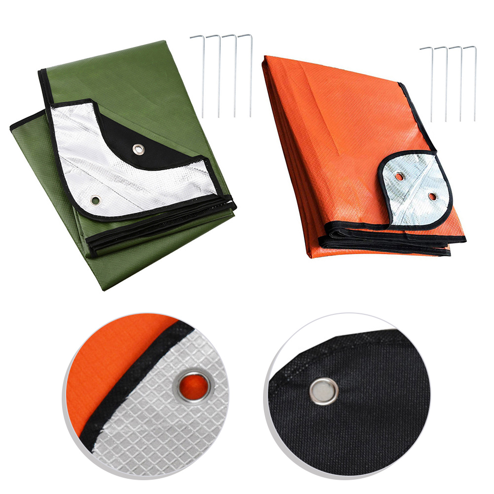 1 Buah Selimut Bertahan Hidup  - Survival Blanket Reflective ulasan dan harga