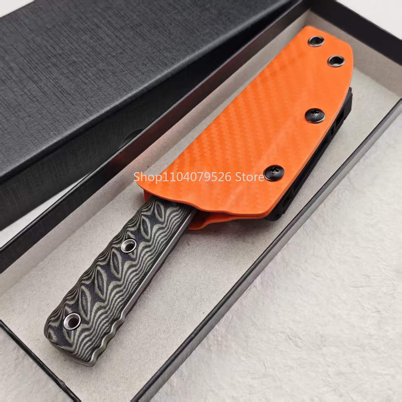 Pisau EDC Bilah Tetap RMJ Komp - Bushcraft Knife Fixed ulasan dan harga
