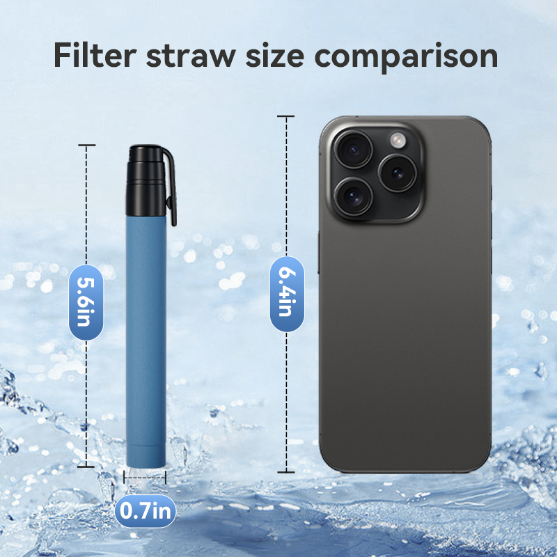 Alat Luar Ruangan Sedotan Mini - Water Purification Straw ulasan dan harga