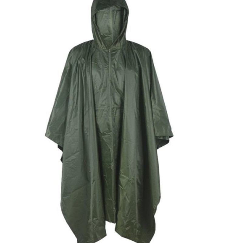 Jas Hujan Taktis Kamuflase PVC - Emergency Poncho Rain ulasan dan harga