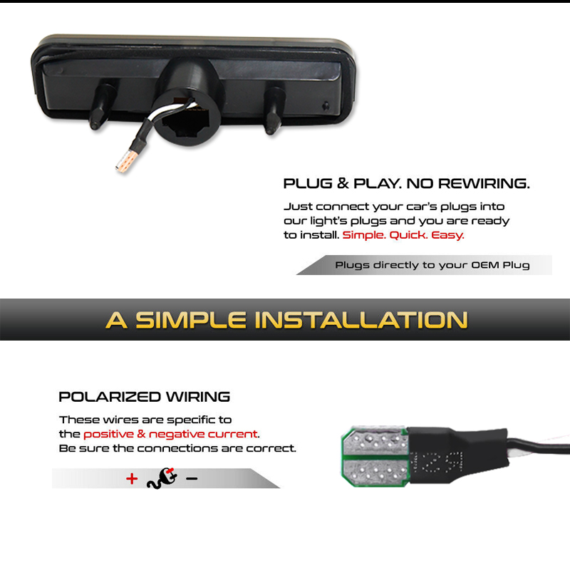 Lampu Sen LED mobil untuk Chev - Signal Flare Kit ulasan dan harga