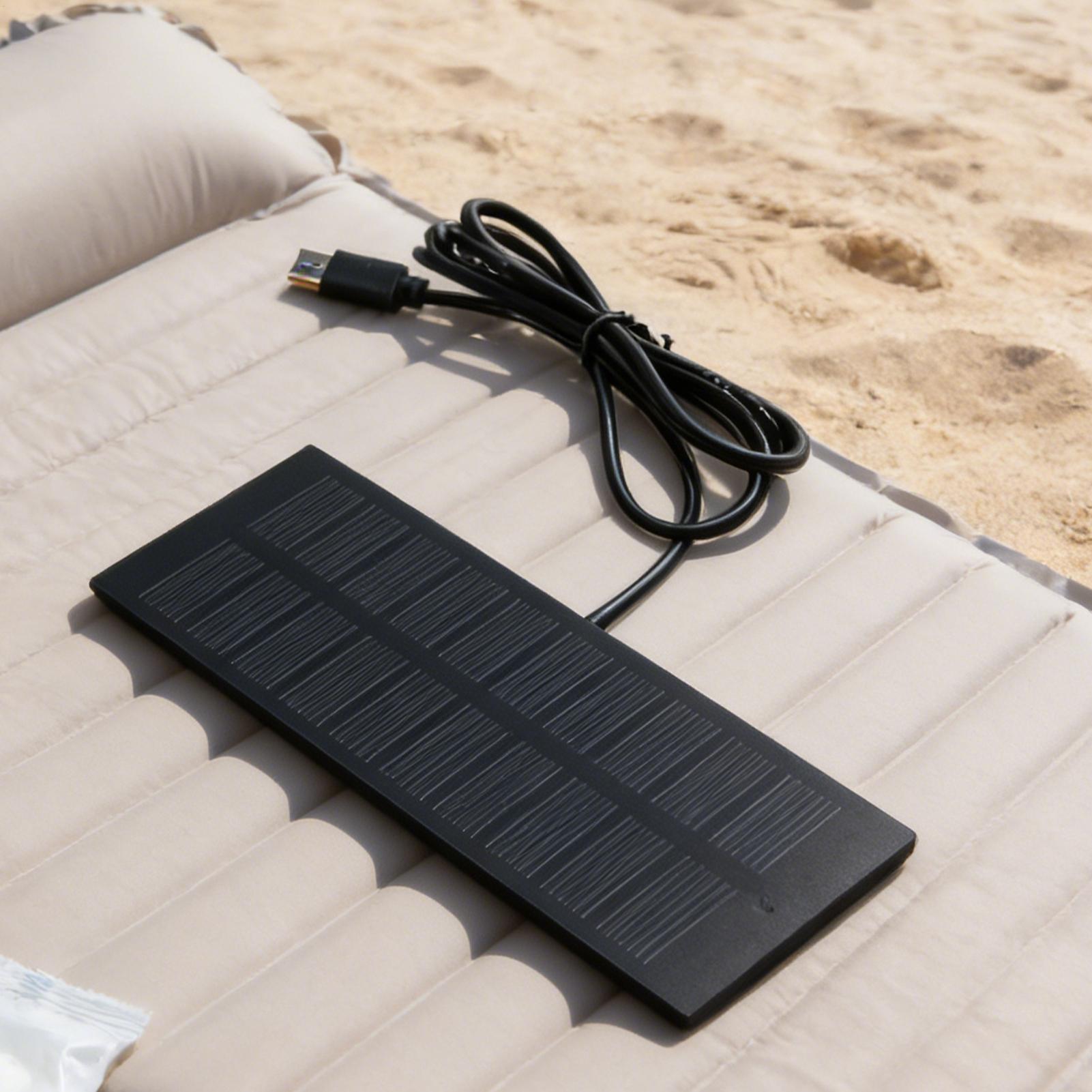 Pengisi Daya Panel Surya 5W 5V - Solar Emergency Charger ulasan dan harga