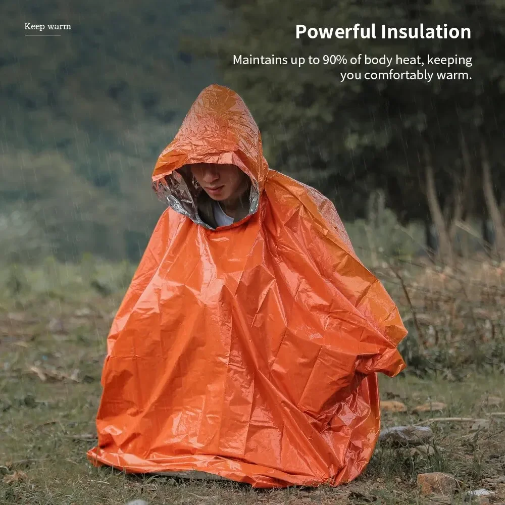 Jas hujan darurat ponco tahan  - Emergency Poncho Rain ulasan dan harga