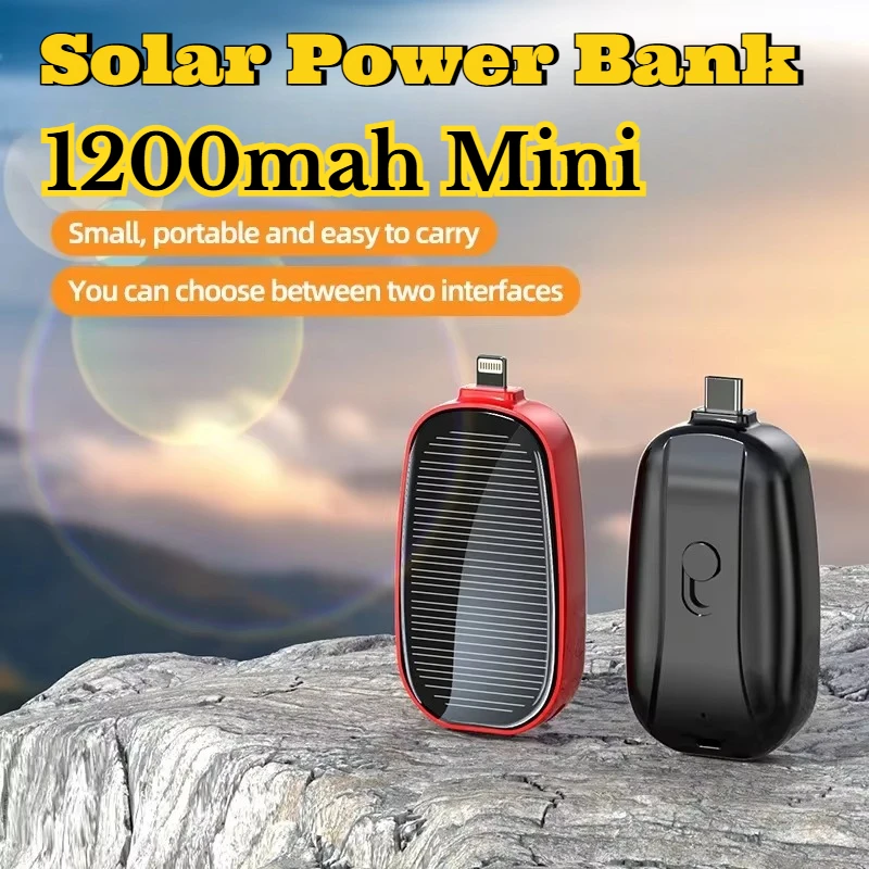 Power Bank Mini Tenaga Surya 1 - Solar Emergency Charger ulasan dan harga