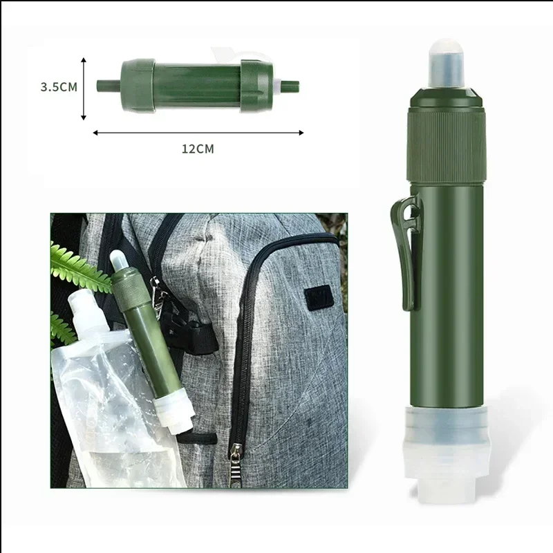 Westtune Kantong Air Serat Kar - Water Purification Straw ulasan dan harga