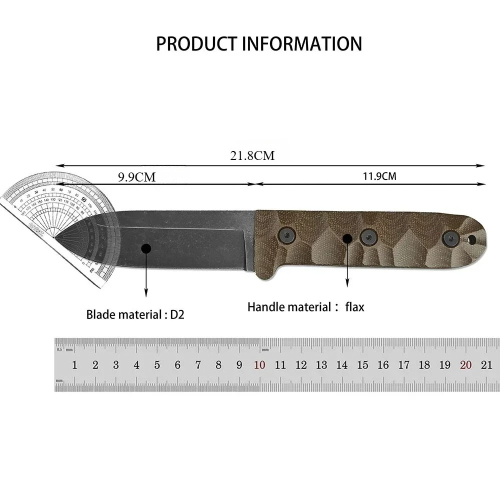 Pisau Lipat Serbaguna PR4 untu - Bushcraft Knife Fixed ulasan dan harga