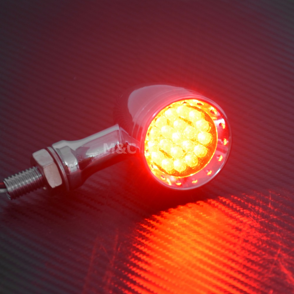 Lampu Sein LED Sepeda Motor La - Signal Panel Orange ulasan dan harga