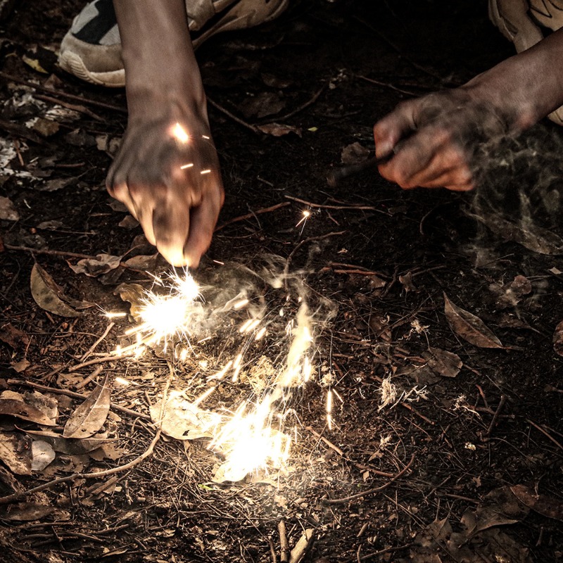 Kit Pemantik Api Berkemah Bata - Magnesium Fire Starter ulasan dan harga