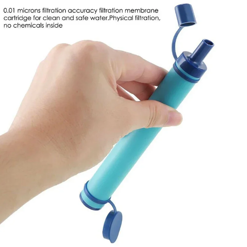1 Buah Filter Air Mini Luar Ru - Water Purification Straw ulasan dan harga