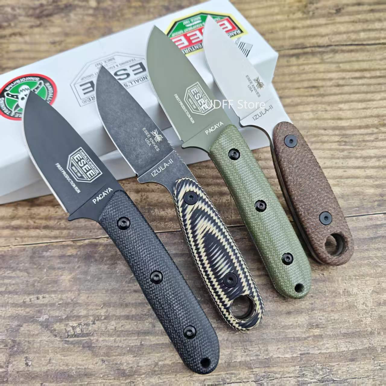 ESEE IZULA/ PACAYA Pisau Tetap - Bushcraft Knife Fixed ulasan dan harga