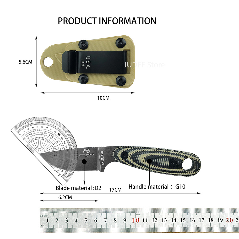 ESEE IZULA/ PACAYA Pisau Tetap - Bushcraft Knife Fixed ulasan dan harga