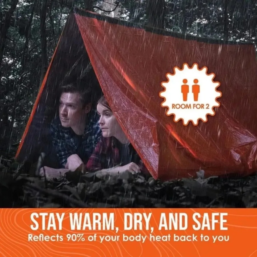 1 Buah Kantong Tidur Darurat A - Emergency Mylar Tent ulasan dan harga
